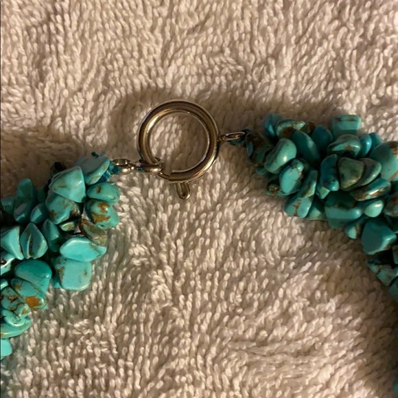 Necklace stone blue - Picture 3 of 3